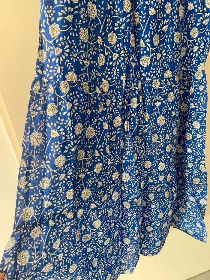 Robe fleurie longue La petite étoile - Taille 3 - photo numéro 4