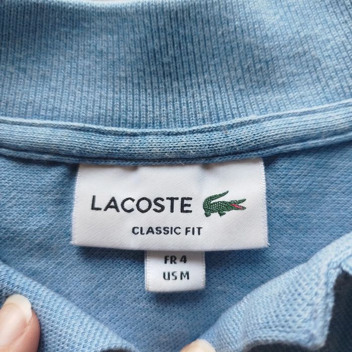 Polo Classic Fit bleu ciel | Lacoste | M - photo numéro 4