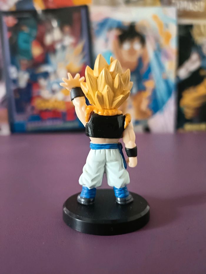 Figurine Dragon Ball Z Bandai Déformation Mini figure Gogeta Super rare Jap - photo numéro 2