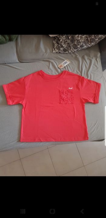 Tee-shirt levi's fille  rouge