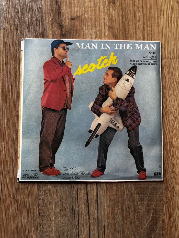 Vinyle 45 tours Scotch Take me up - photo numéro 2