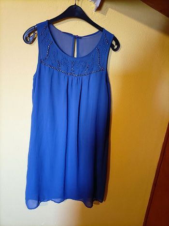 Robe légère bleu roi 