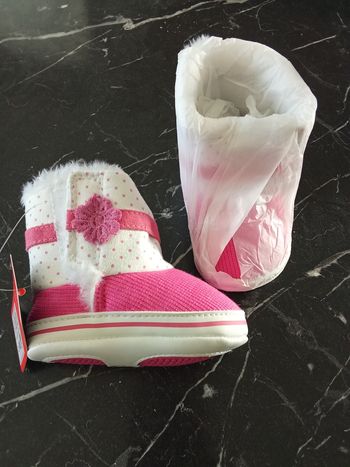 Bottines bébé fourré