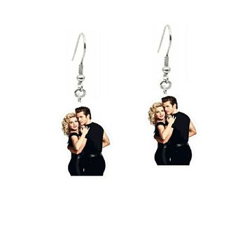 Boucles d'oreilles "Grease"