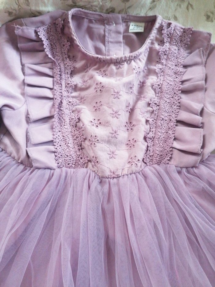 Robe princesse lilas 2 3 ans - photo numéro 3