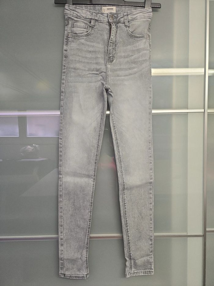 Jeans taille haute