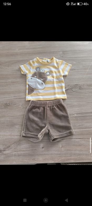 Ensemble taille 1 mois