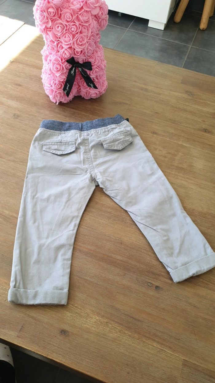 Pantalon gris clair doublé 18m - photo numéro 2