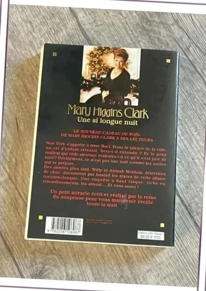 Livre de Mary higgins Clark: une si longue nuit - photo numéro 3