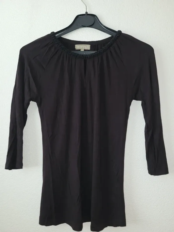 T shirt 3/4 noir