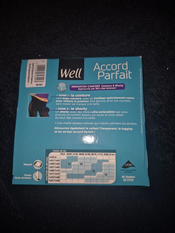 Collants bleu nuit - photo numéro 2