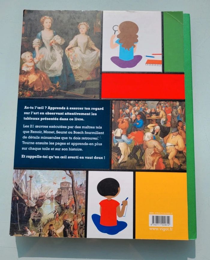 Livre Ouvre l'oeil 🔎 Apprends à regarder et découvre 21 tableaux en t'amusant (59) - photo numéro 10