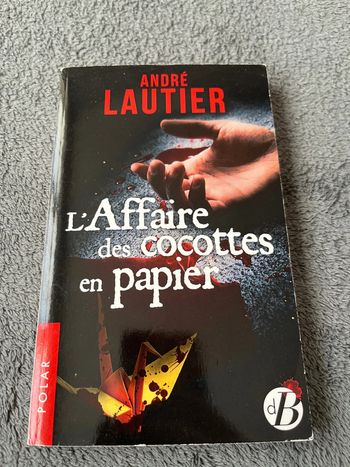 Livre l’affaire des cocottes en papier