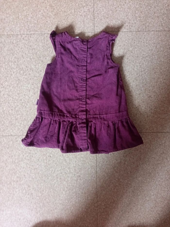 Robe velours 12 mois - photo numéro 2