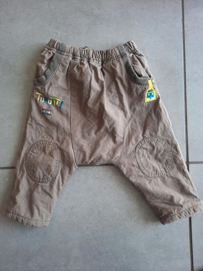 Lot de pantalons 12 mois hiver garçon - photo numéro 2