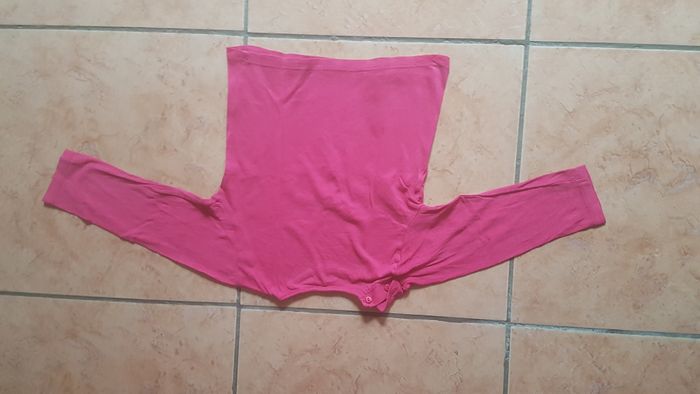 T shirt fille 3 ans fuchsia Kiabi - photo numéro 3