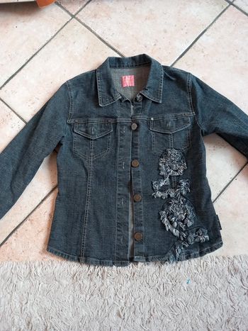 🎀veste jeans noir T36