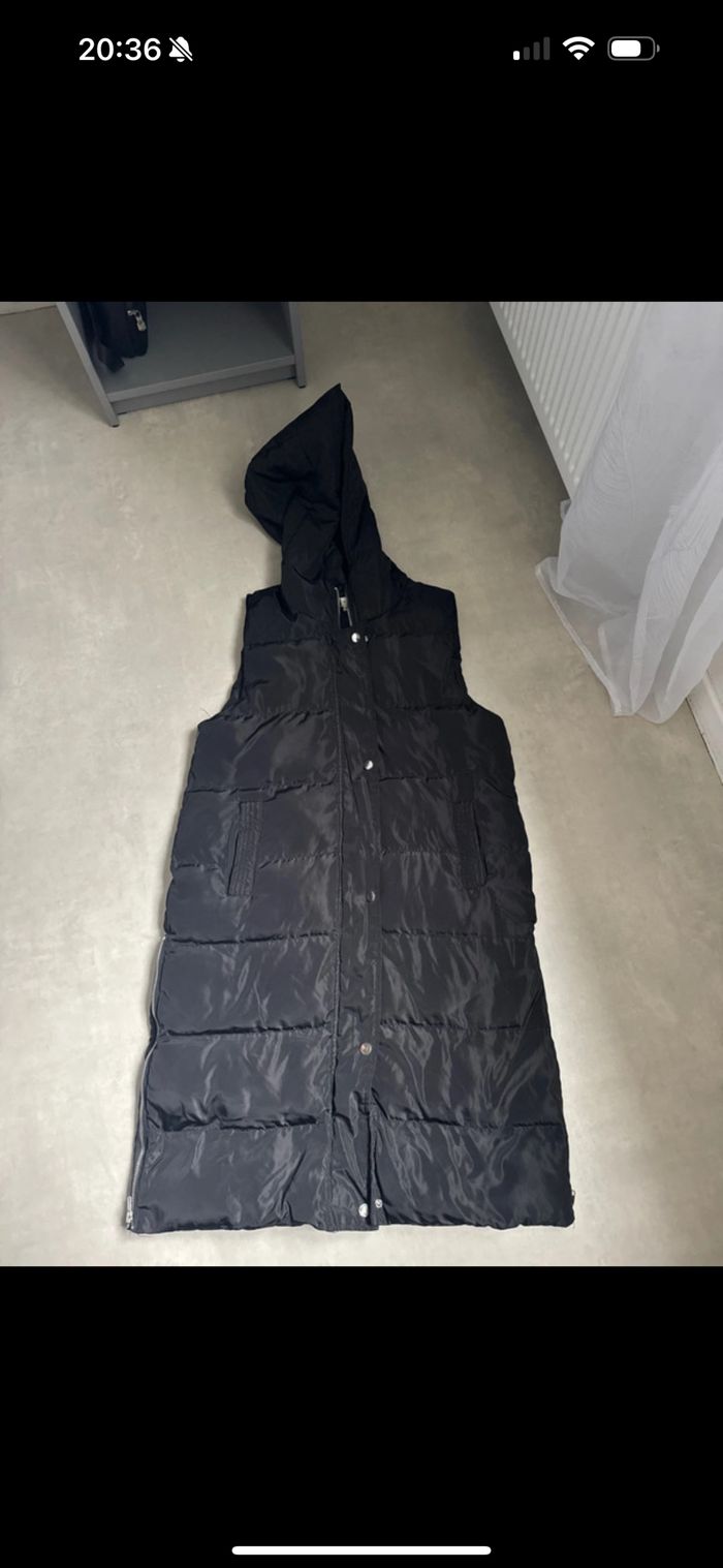 Doudoune manche courte taille s