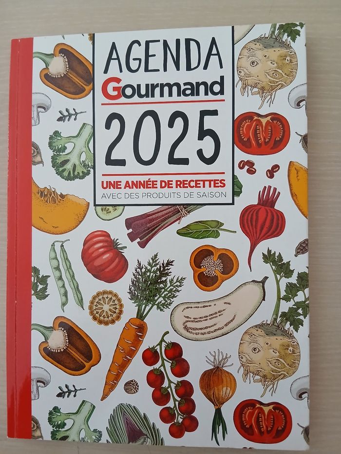 Agenda gourmand 2025 annee de recettes avec des produits de saison - photo numéro 4