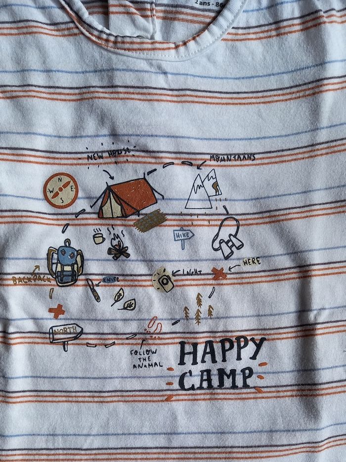 T shirt manches courtes 2 ans - photo numéro 3