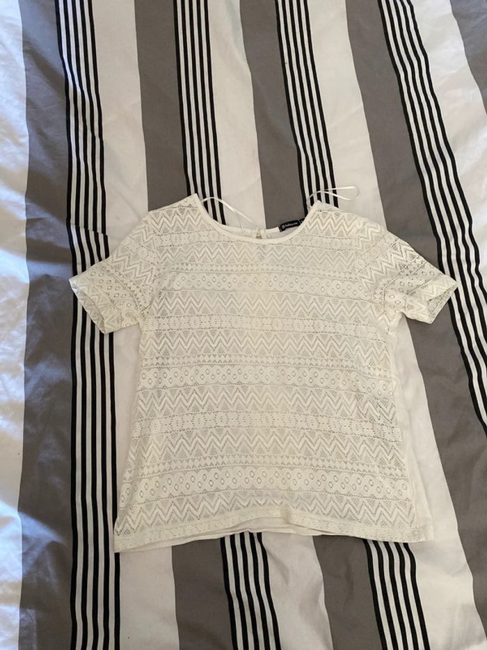 Tee-shirts à dentelle