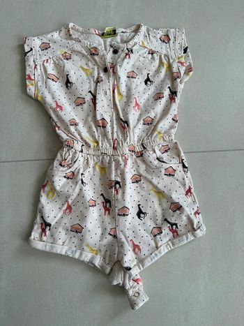 Combishort bébé fille 24 mois