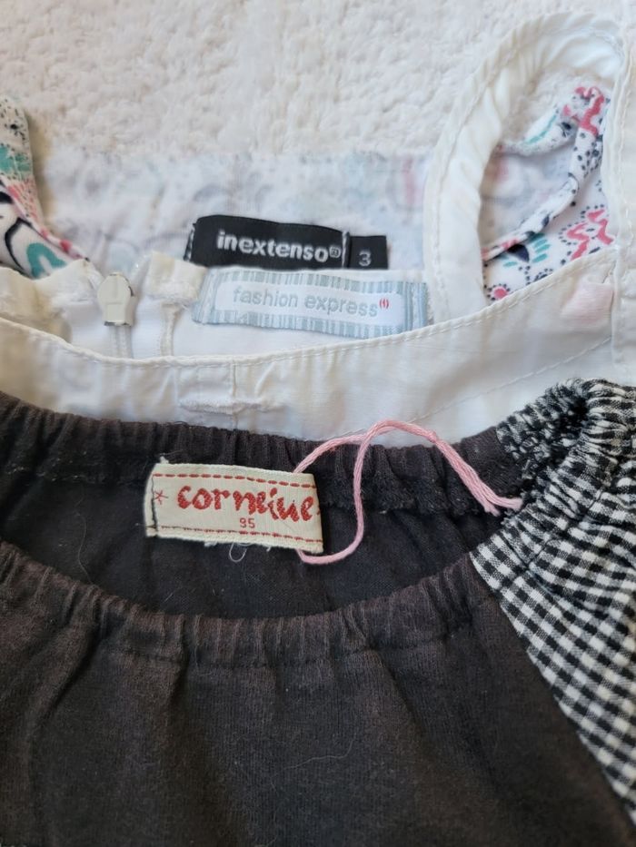 Lot de 6 tee-shirts fille 3 ans - photo numéro 4