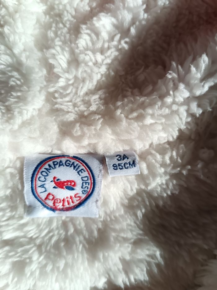 Veste zippée fourrée 3 ans La Cie des Petits - photo numéro 4