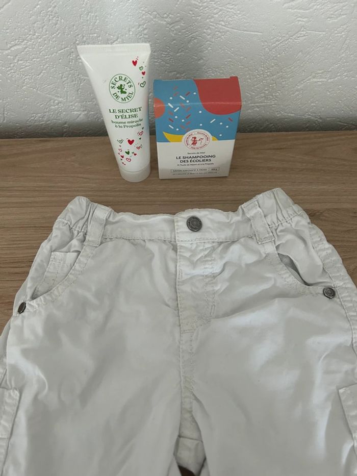 🌟 Pantalon cargo blanc Brioche 6 mois 🌟 - photo numéro 6