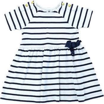 Petit Bateau Robe à manches courtes 18 mois
