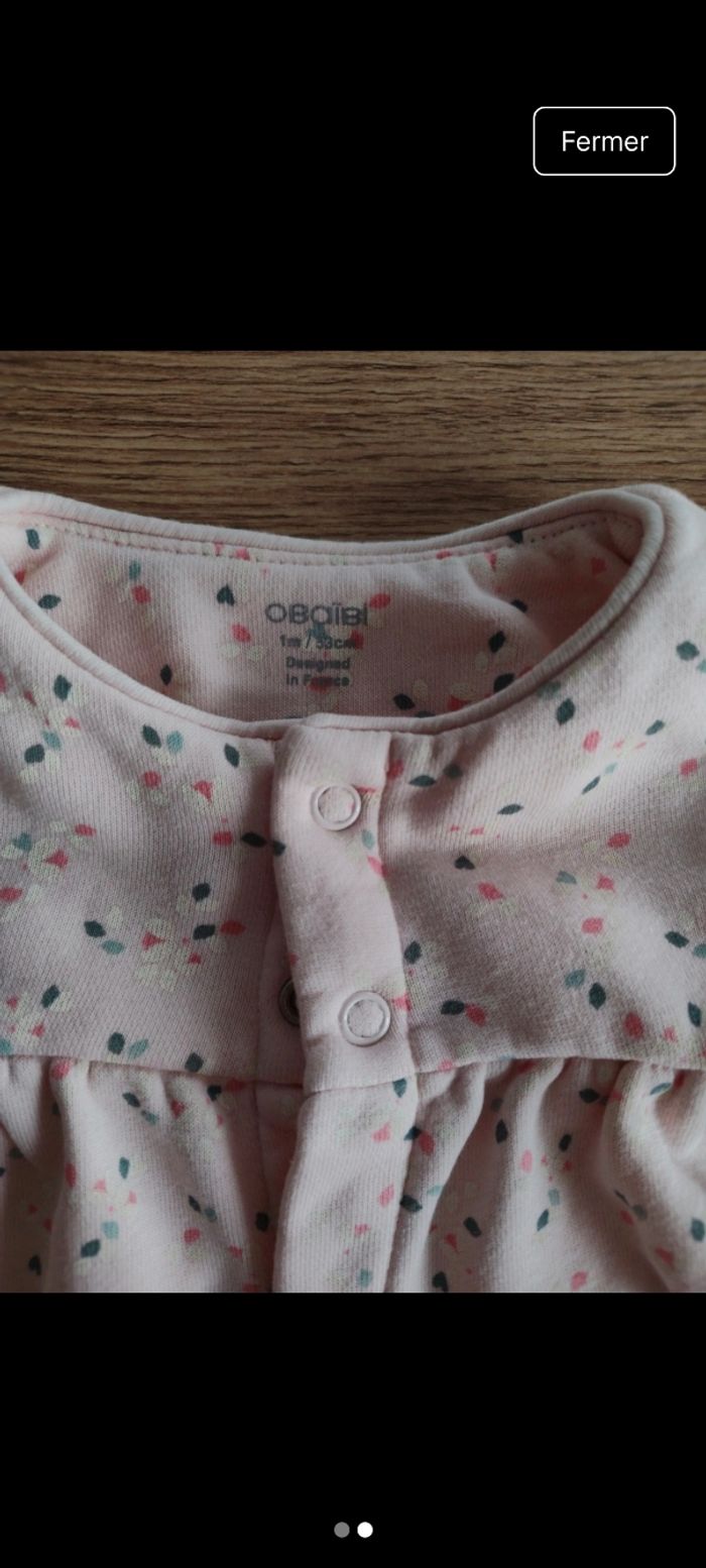 Robe bébé fille 1 mois - photo numéro 2