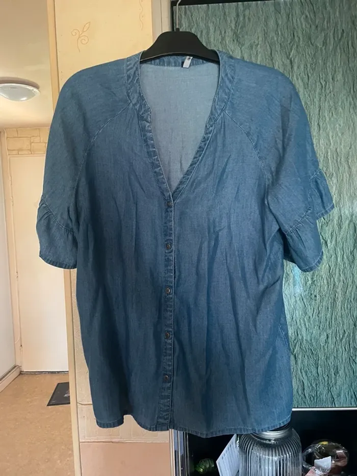 Chemise bleu
