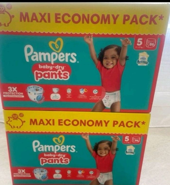 Pampers pants t5 (2×86) - photo numéro 2