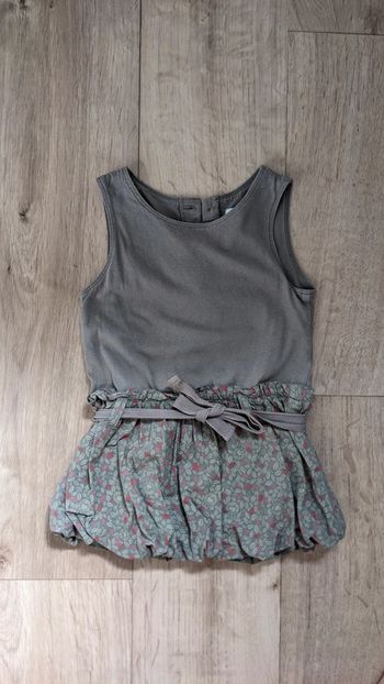 Robe Boule Obaïbi 18 Mois Taupe et rose