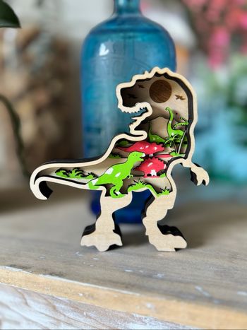 Dinosaure multicouche