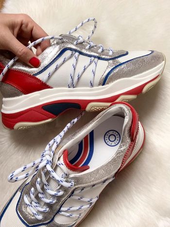 Basket Claudie Pierlot Cuir en pointure 40 | prix boutique 325€