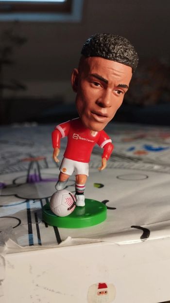 Petite figurine football neuve Mason Greenwood Manchester United