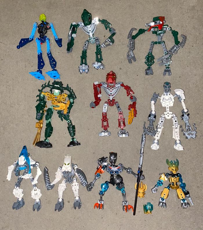 Lot X48 Lego Bionicle 5KG - photo numéro 4