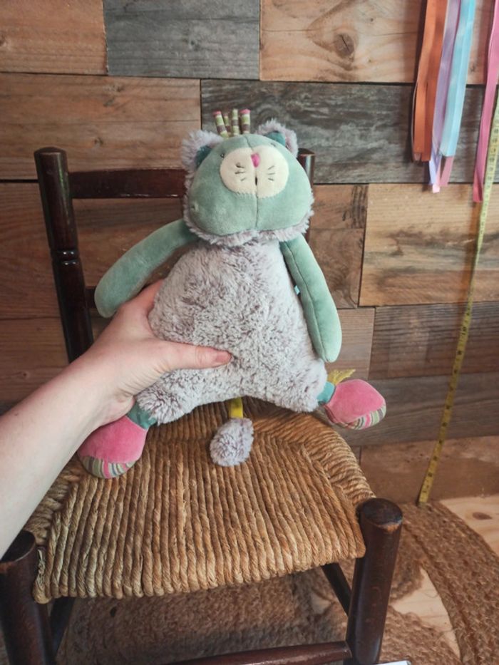 peluche les pachats moulin roty chat musical tbe - photo numéro 8