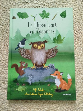 Livre enfant, Le Hibou part en vacances, Skogsliv, Ikea, Neuf 