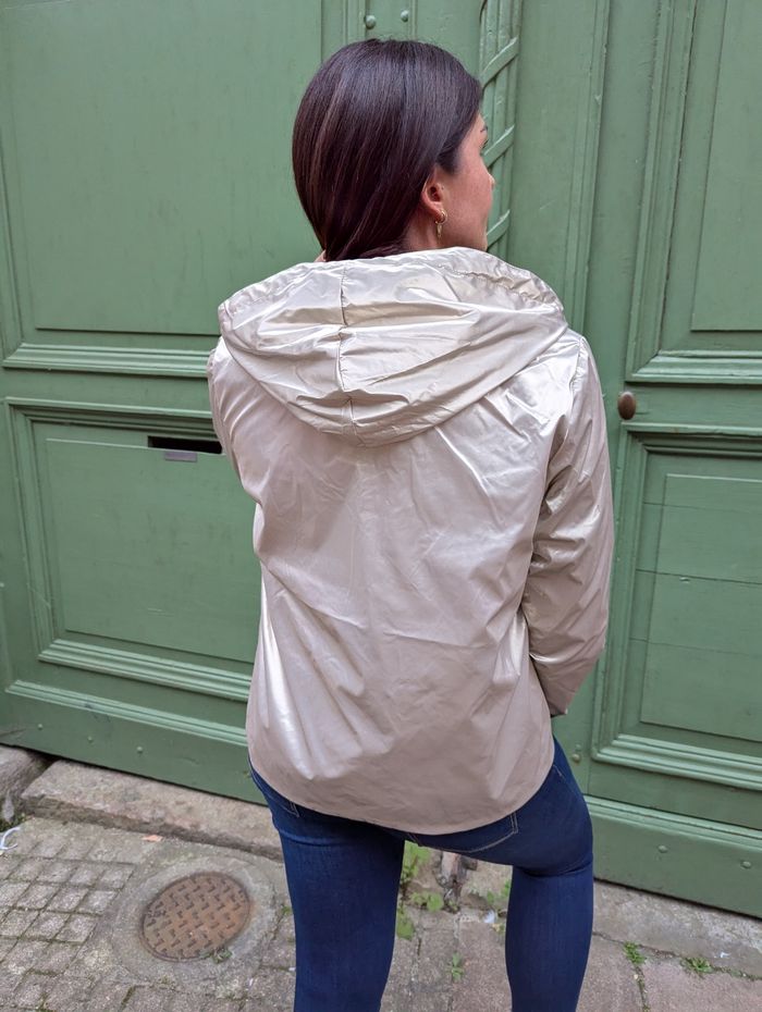 Parka courte réversible Bergen kaki/or
Taille L - photo numéro 5