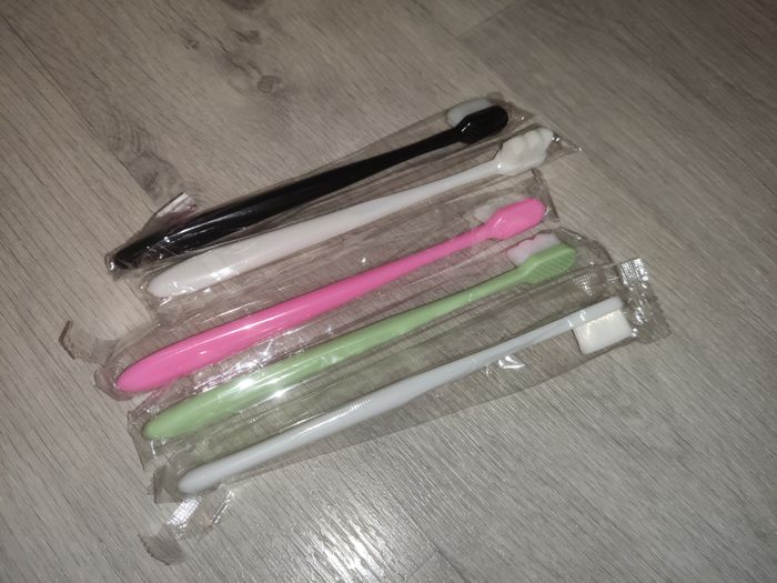 Lot 5 brosses dents poils extra doux