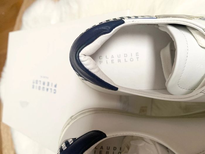 Superbe Basket en Cuir blanche | Claudie Pierlot Paris - photo numéro 7