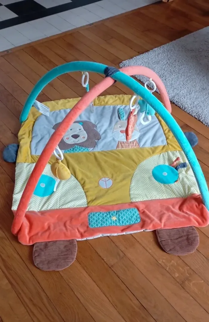 Tapis d'éveil et d'activités Babyfehn - Funky Friends - photo numéro 2