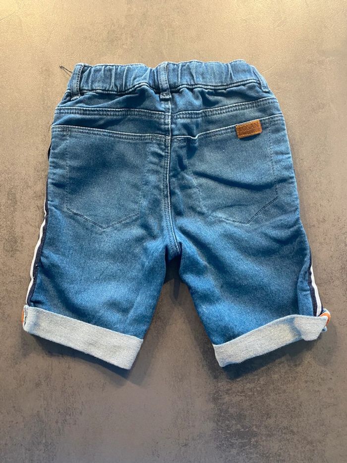 Short bermuda bleu denim Losan taille 5 ans - photo numéro 2
