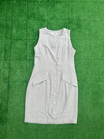 Robe grise Froggy Paris – Fabriquée en France