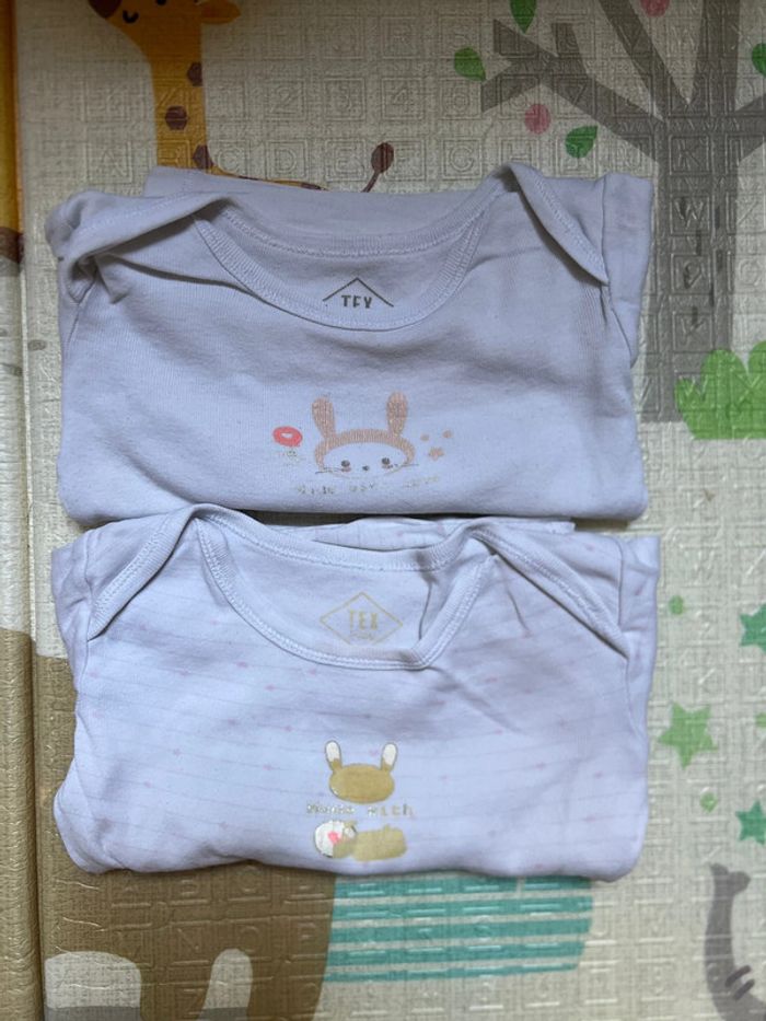 Lot de 2 bodies manches longues