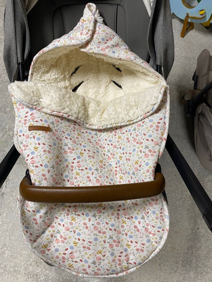 Chancelière poussette Little Dutch – motif fleurs