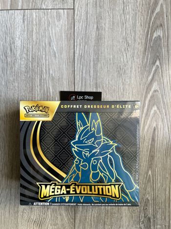 POKÉMON COFFRET ETB ME01 - MEGA ÉVOLUTION - LUCARIO - FR - NEUF & SCELLÉ