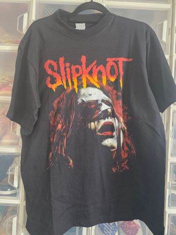 T-shirt rétro Slipknot rock musique L vintage